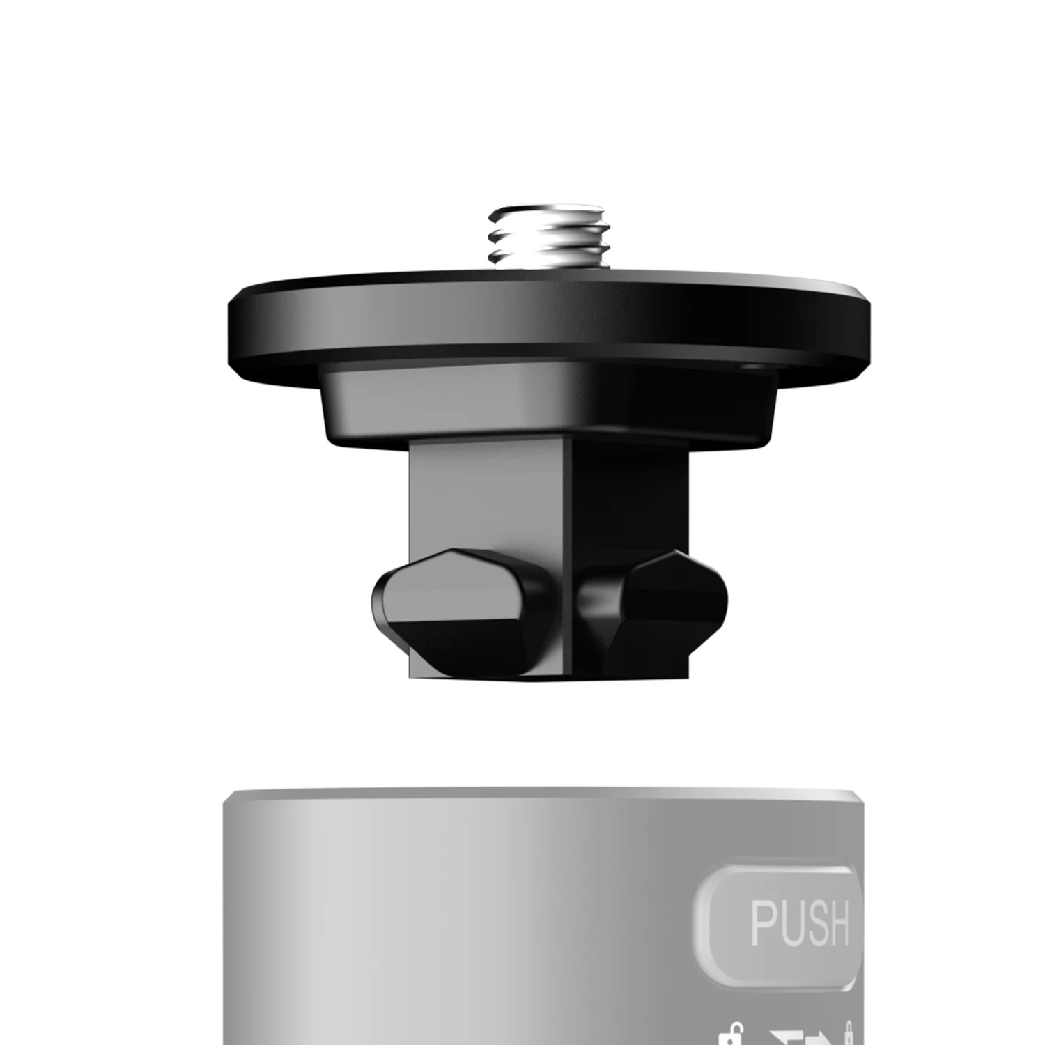 BM60 Round Quick Release Plate for COMAN M1PRO & M1PROV5 Video Monopod - Image 2