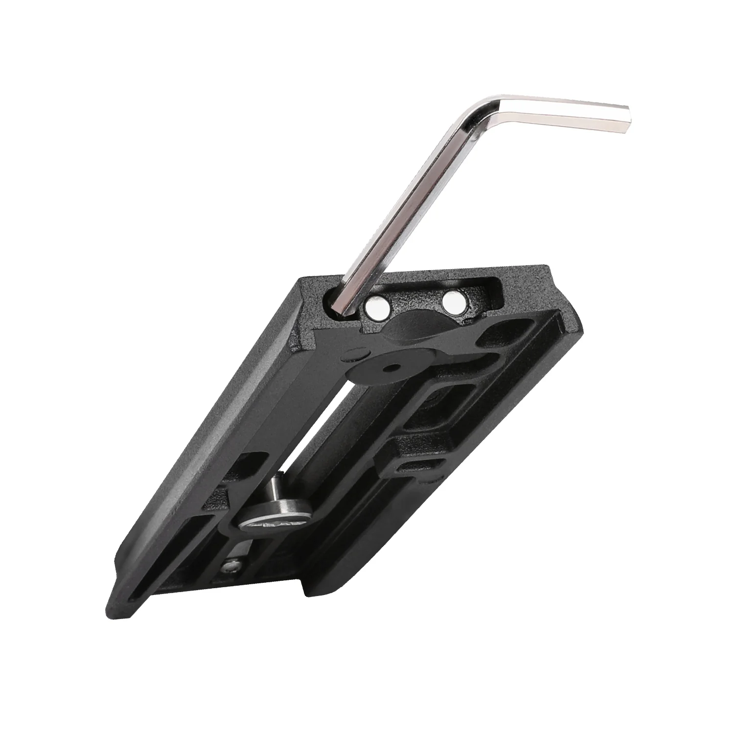 COMAN BM120S CNC Aluminum Quick Release Plate for Tripod Video Heads Q5S & Q6 & V5 - Image 4