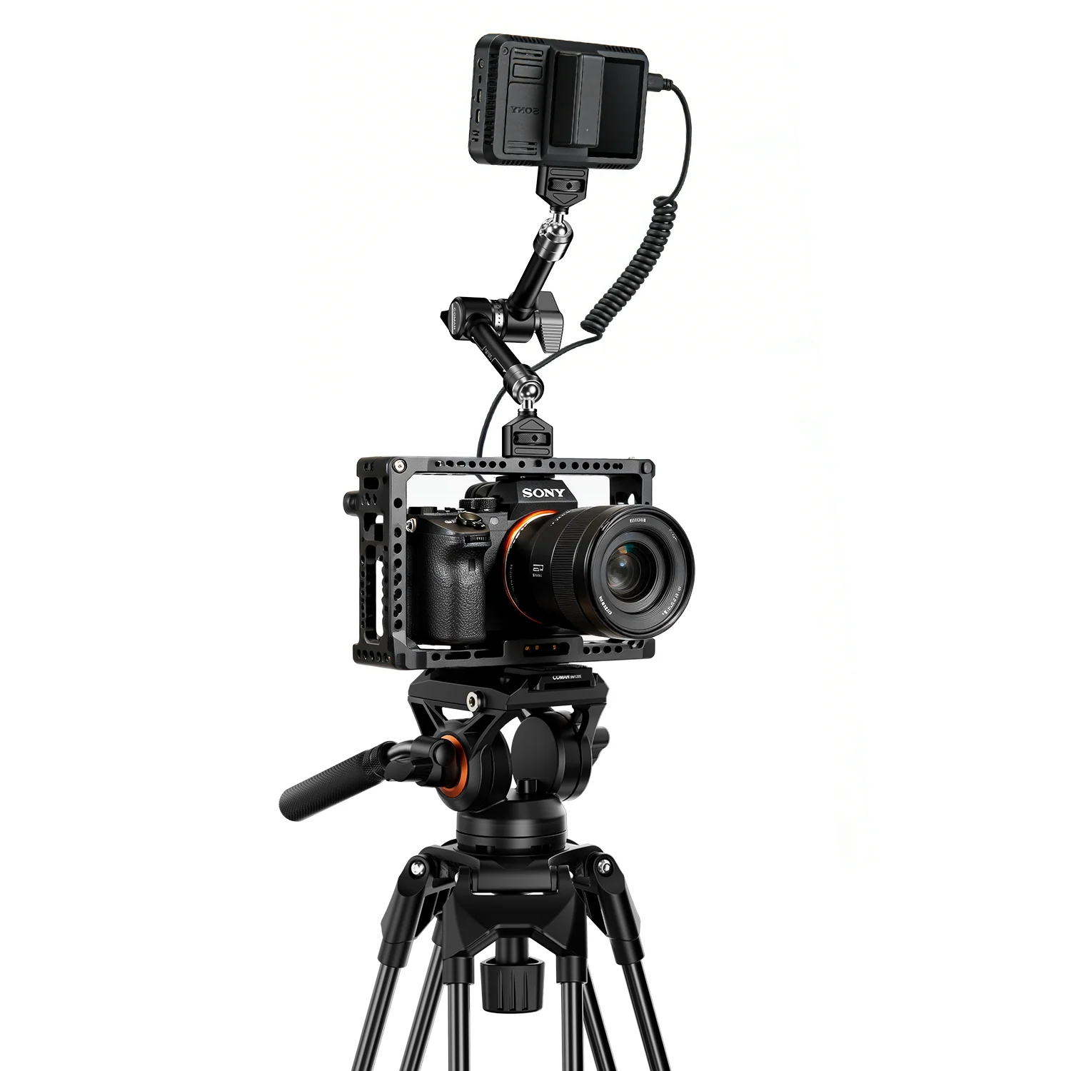 COMAN DF10S 11 inch Universal Joint Arm Aluminum Alloy 360 Camera Monitor Mic Mount 3KG - Image 3