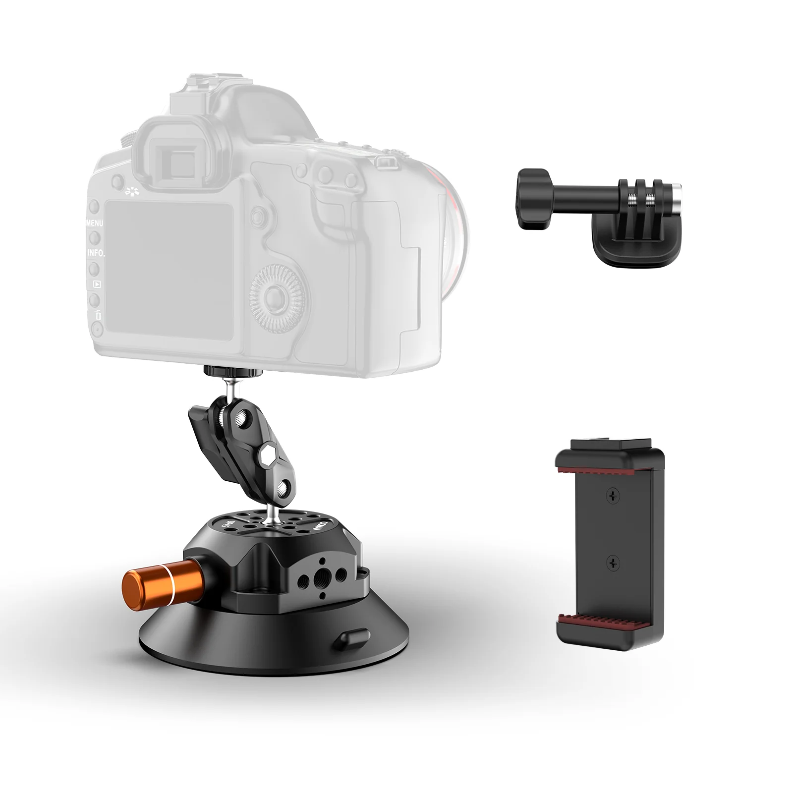 COMAN DP30 & DP45 Suction Cup Mounts for Cameras Phones - Image 4
