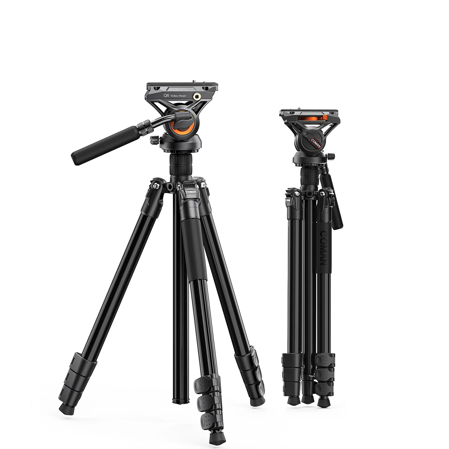 COMAN KX3939Plus Camera Tripod for DSLR, DJI RS2/RS3/RS4, Manfrotto - Image 4