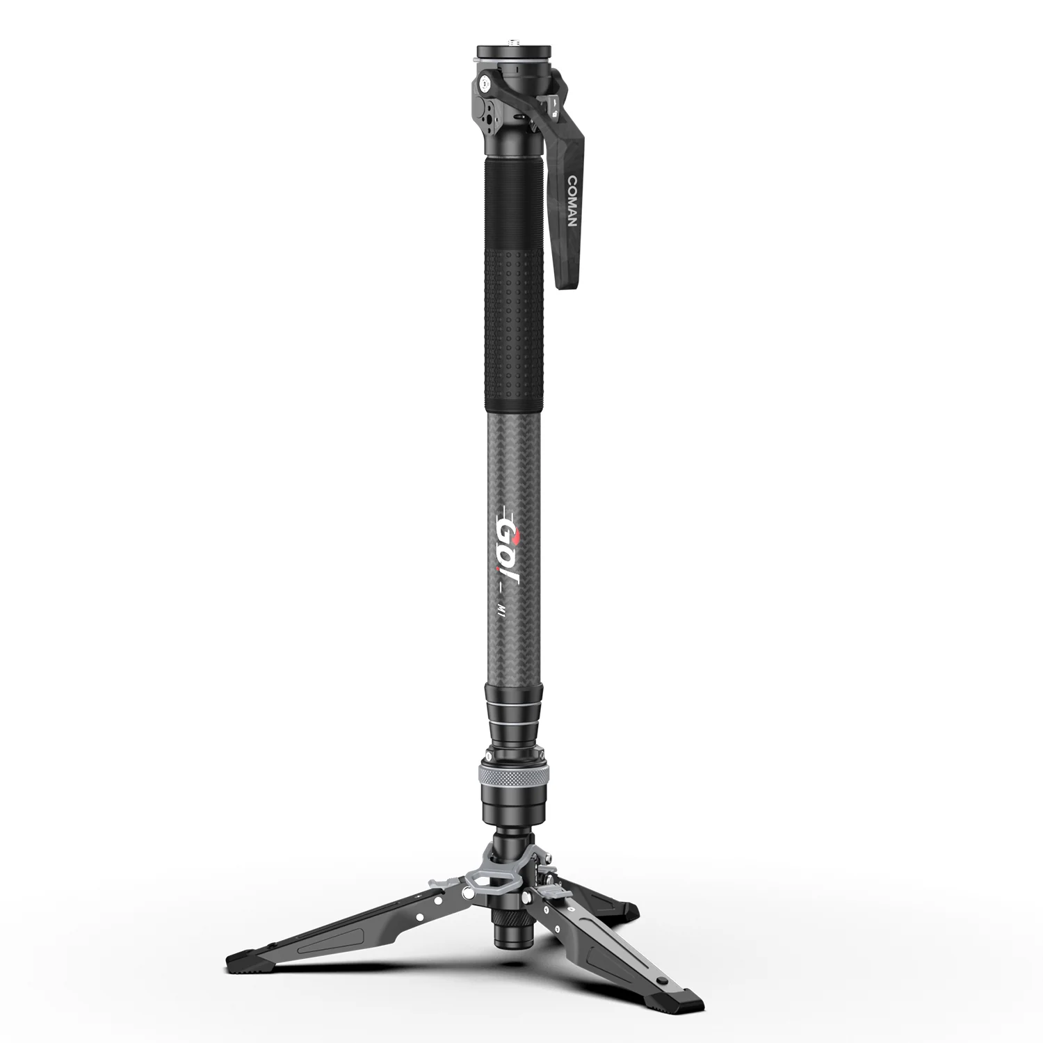 COMAN M1 & M1V5 Portable Lightweight Carbon Fiber Monopod Stable Support 44.1 lbs - Image 27