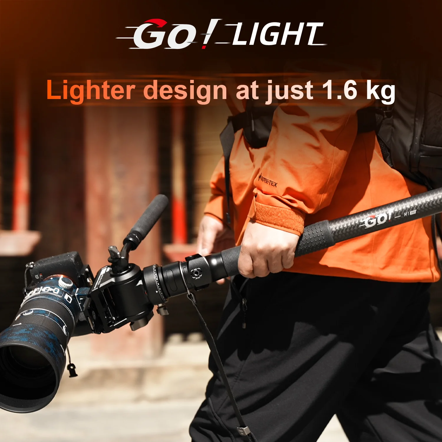 COMAN M1 Pro V5 Carbon Fiber Monopod One Click Quick Release 69in for Photo Video and Sports Events - Image 15