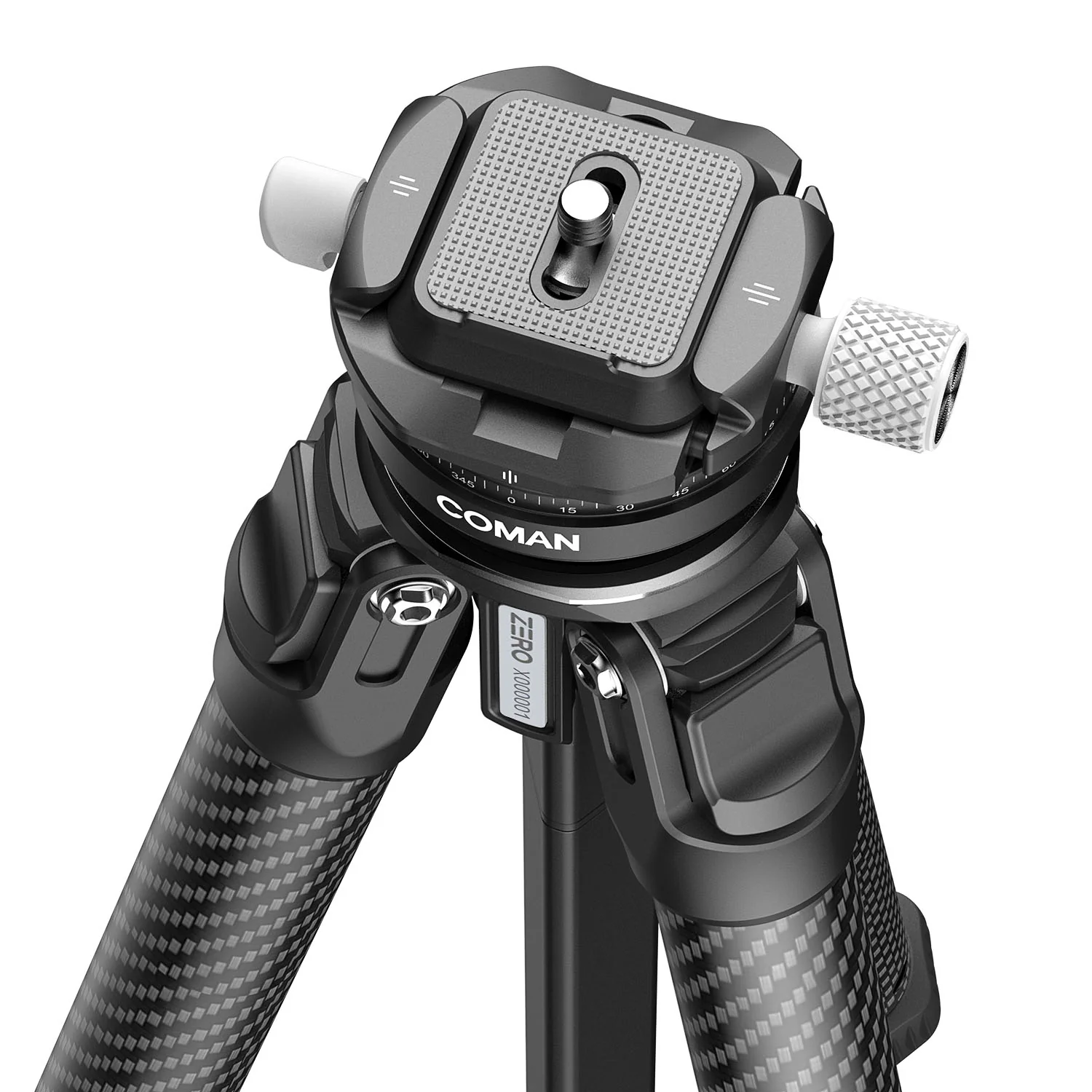 COMAN Zero X Lightweight Tripod Carbon Fiber For Travel Photography - Image 6